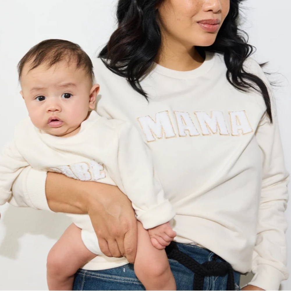 Ingrid and Isabel Mama Sweatshirts